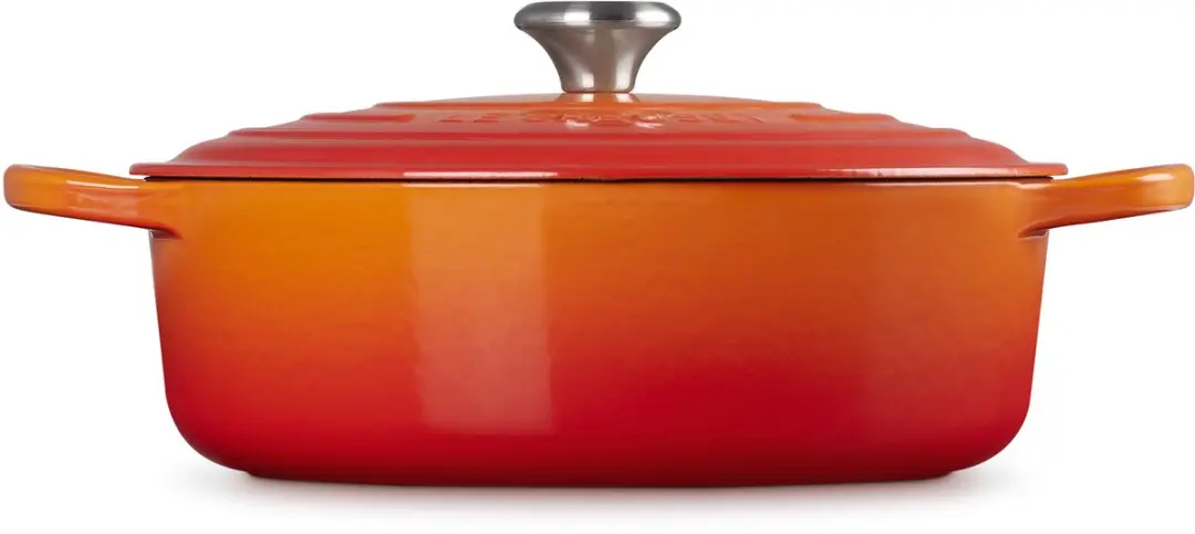 Le Creuset Signature Braadpan Oranjerood Ø 30cm - 6,20L - 3 Stuks