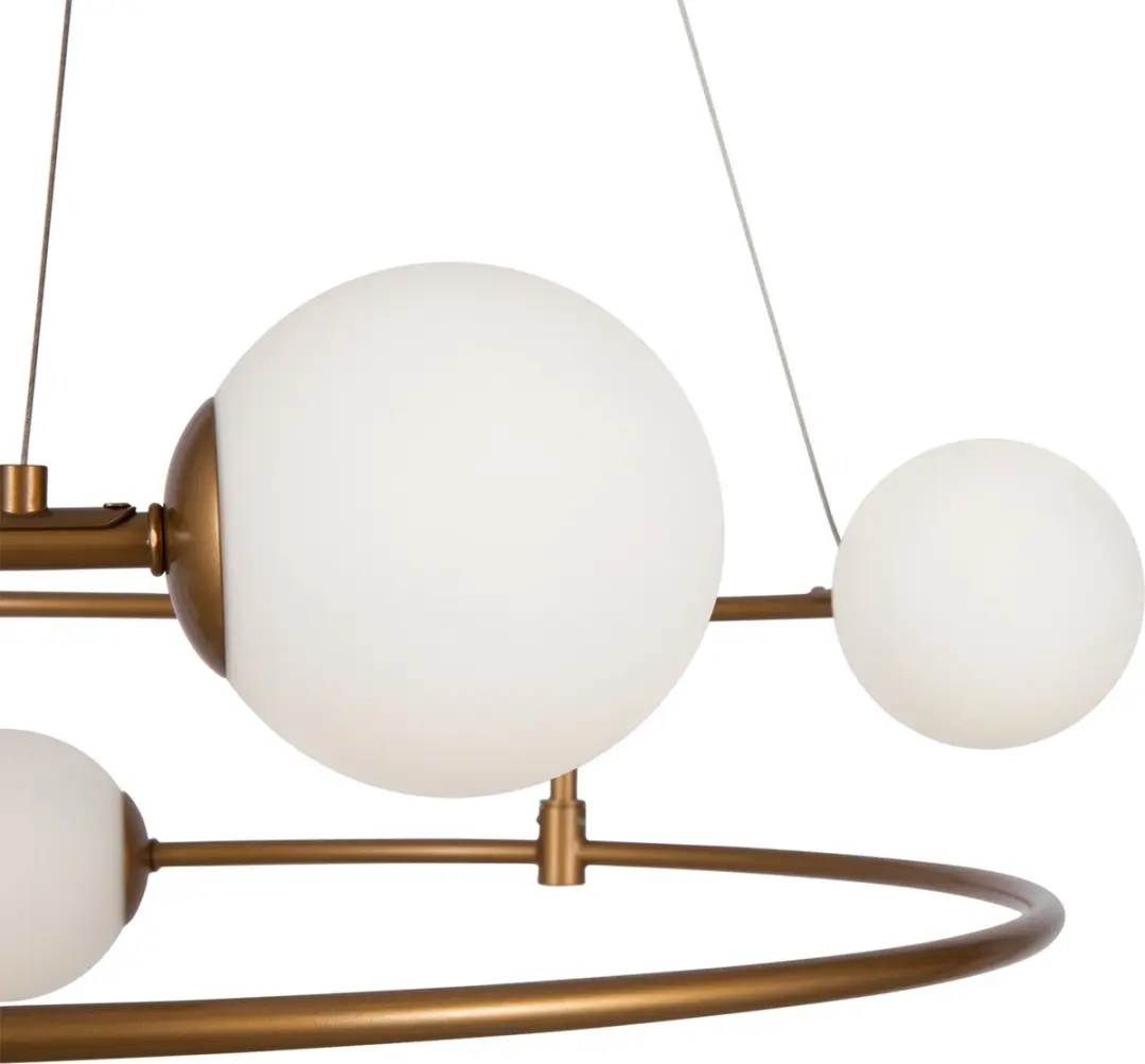 Maytoni Hanglamp Balance Goud - 4x40W - Ø61cm