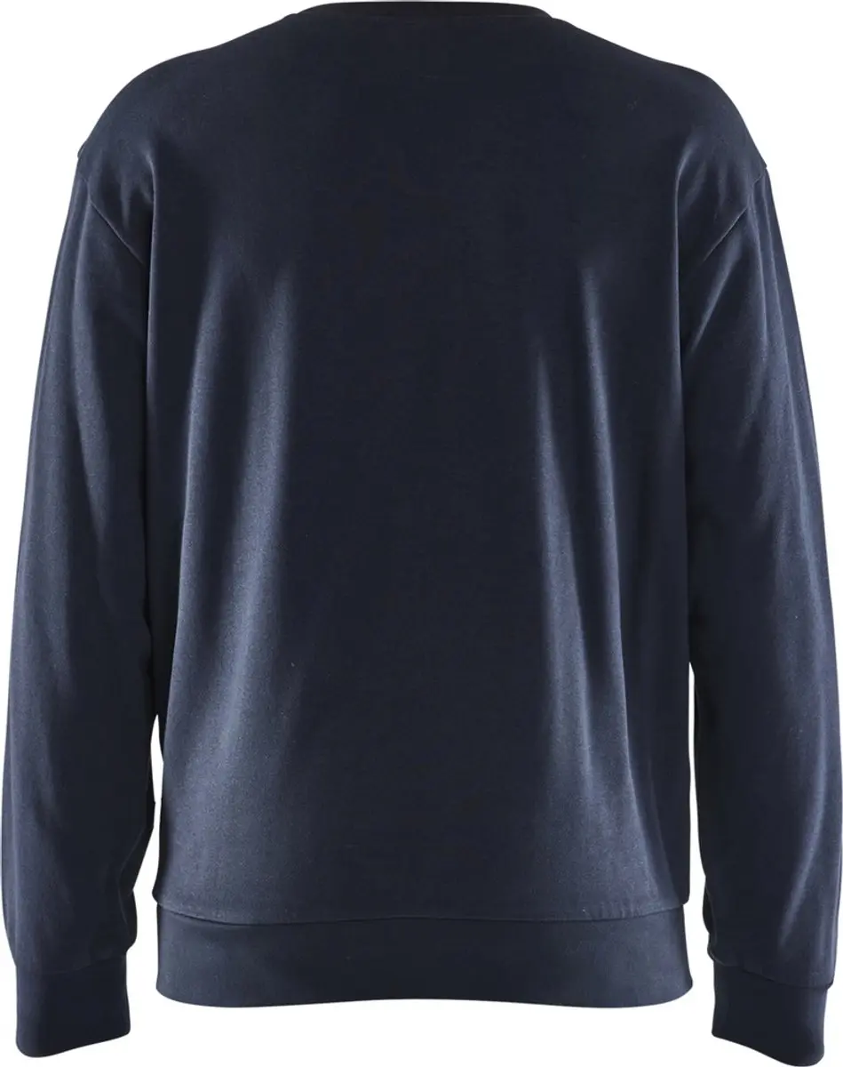 Blåkläder 3580-1158 Sweatshirt - Donker marineblauw/High Vis Geel S