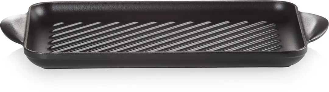 Le Creuset Tradition Grillplaat 32cm - Mat Zwart