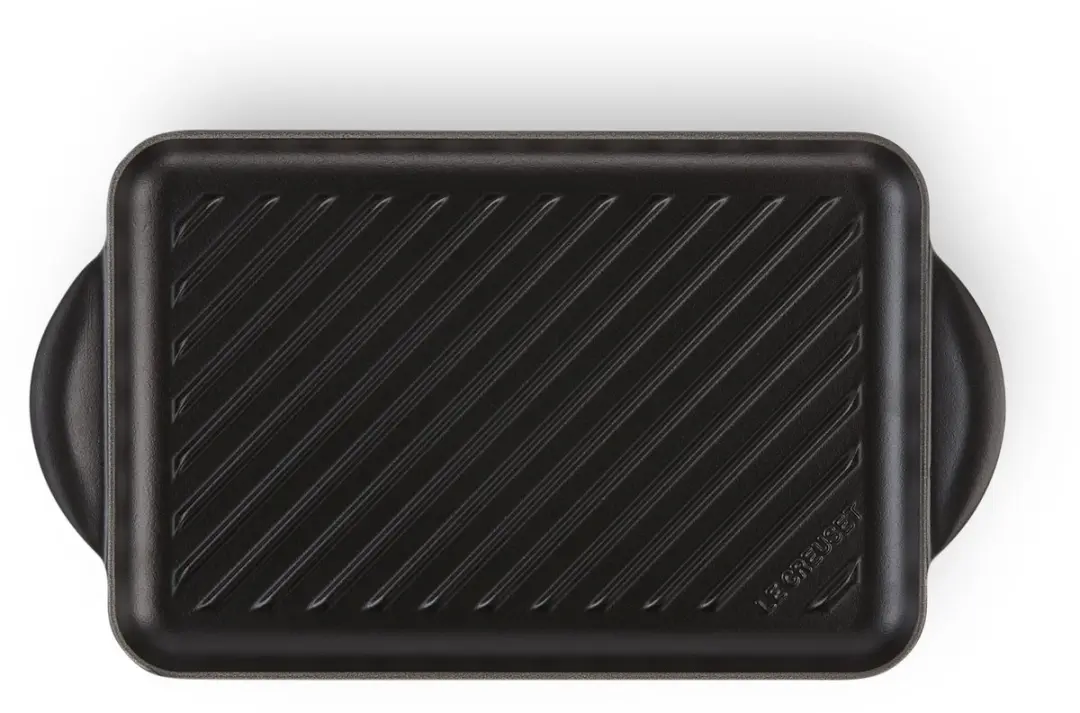 Le Creuset Tradition Grillplaat 32cm - Mat Zwart