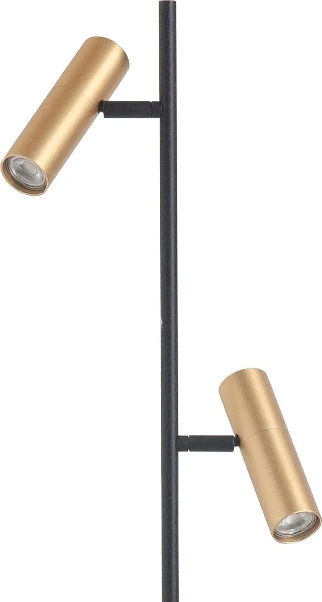 Highlight Trend Vloerlamp 140cm - Goud/Zwart