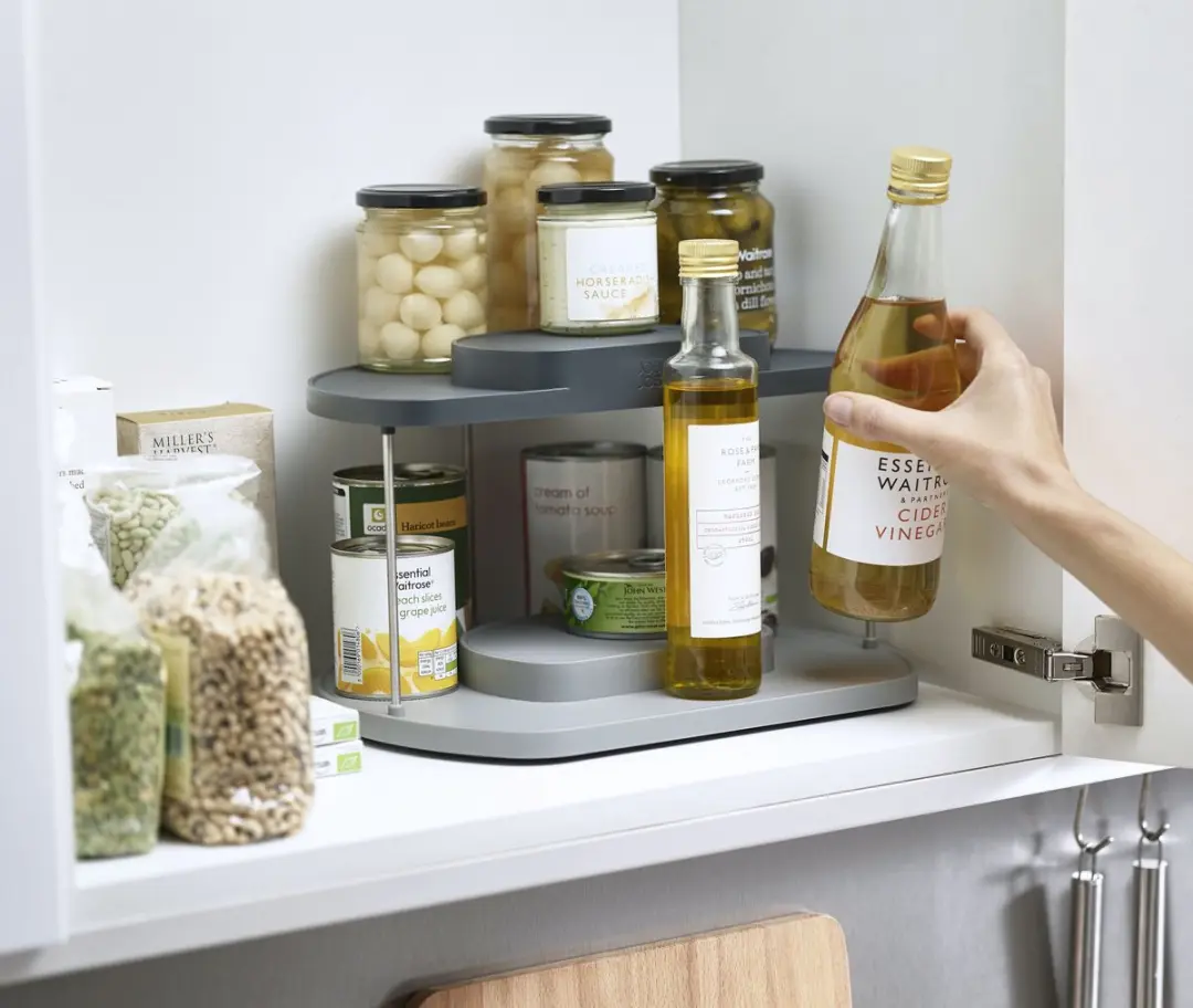 Joseph Joseph CupboardStore Draaiplateau Dubbel 5028420003871 - Grijs - afbeelding 6 van 6