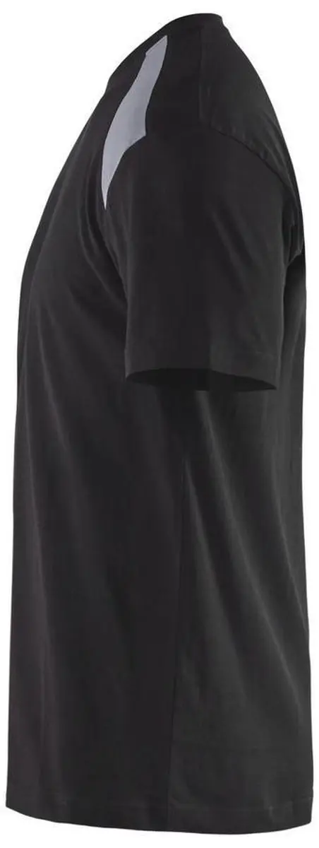 Blåkläder T-shirt 3379-1042 Bi-Color - Zwart/Grijs