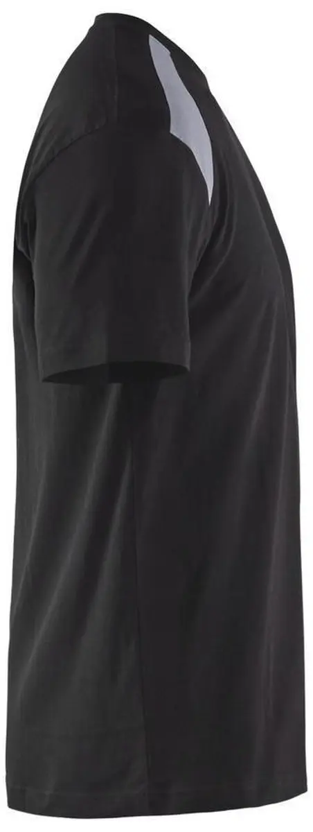Blåkläder T-shirt 3379-1042 Bi-Color - Zwart/Grijs