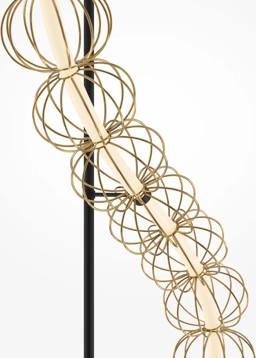 Maytoni Golden Cage Vloerlamp 48W