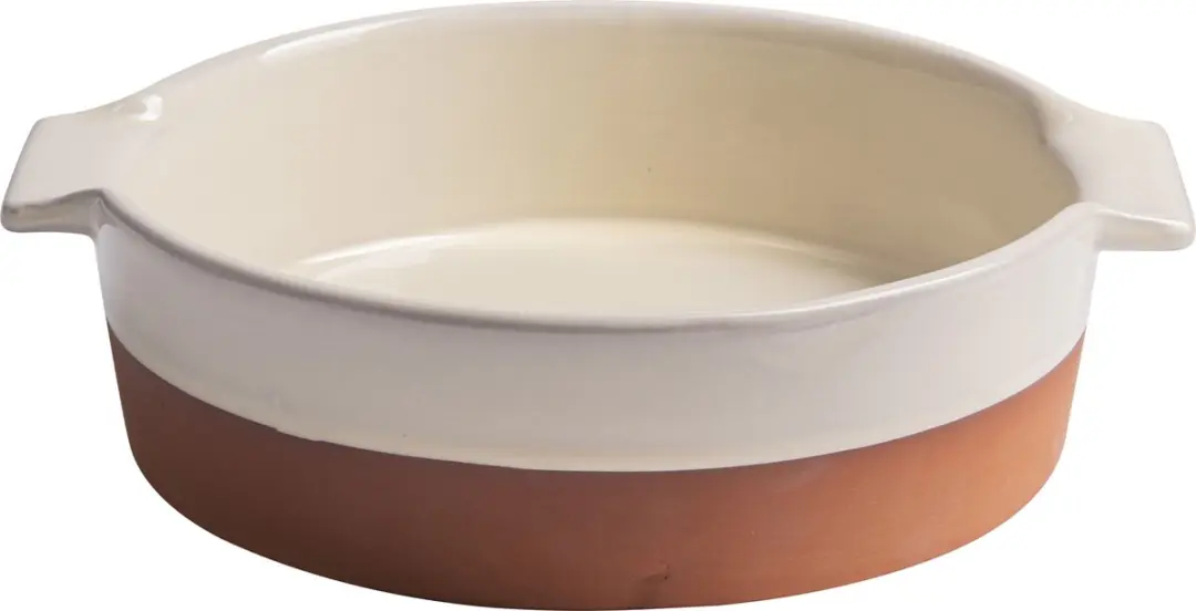 Gusta Ovenschaal Creme Oranje 23,2x20,2x5,4cm