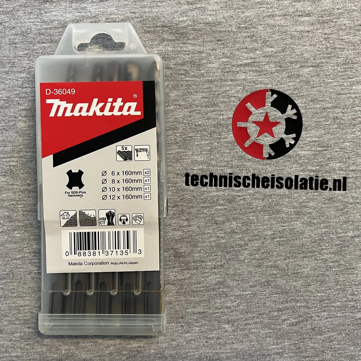 Makita SDS Plus Borenset D-36049