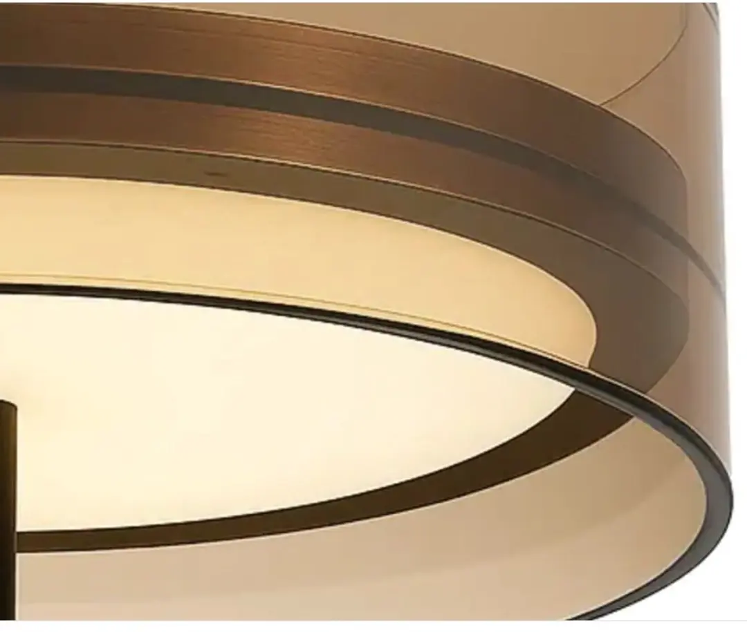 Highlight Enzo Wandlamp - Zwart & Brons Ø20cm