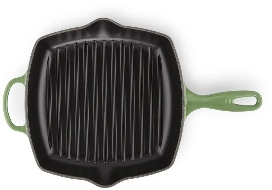 Le Creuset Signature Vierkante Grillpan 26cm - Bamboo
