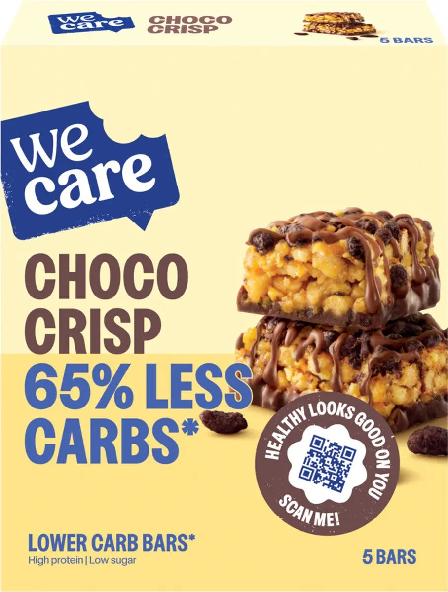 weCare Lower Carb Bar Choco Crisp