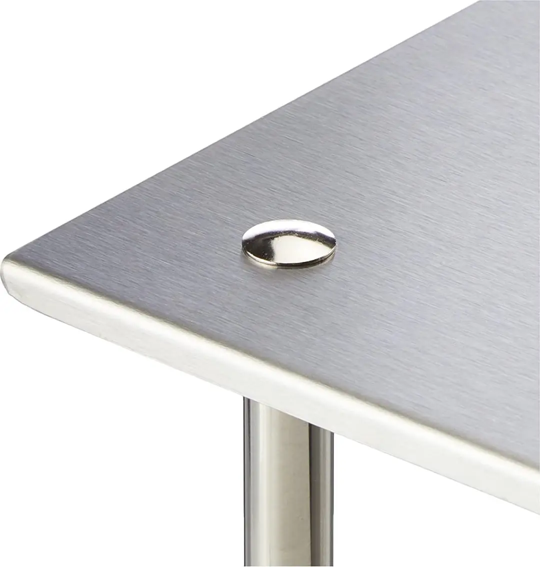 Wenko Keukenhoekplank Massivo Trio - 3 Planken - Zilver
