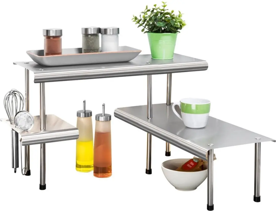 Wenko Keukenhoekplank Massivo Trio