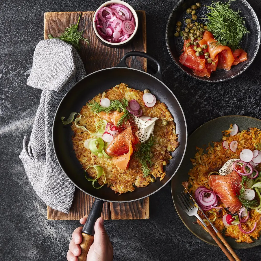 Le Creuset Signature Koekenpan Mat Zwart Ø26cm