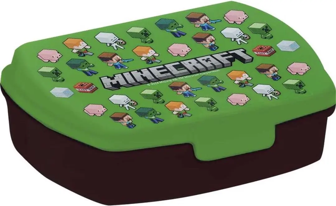 Minecraft Lunchtrommel Groen