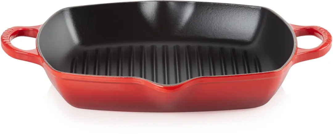 Le Creuset Signature Grillplaat 30cm - Kersenrood