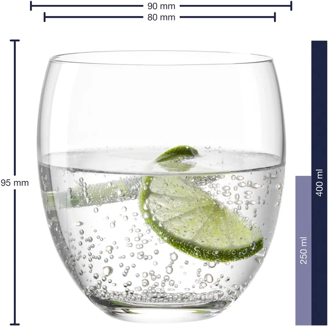 Leonardo Cheers Drinkglas 400ml - 6 Stuks