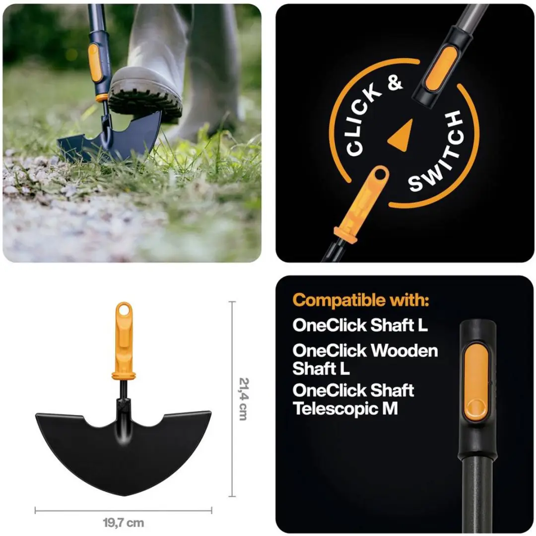 Fiskars OneClick Graskantensteker 1080689