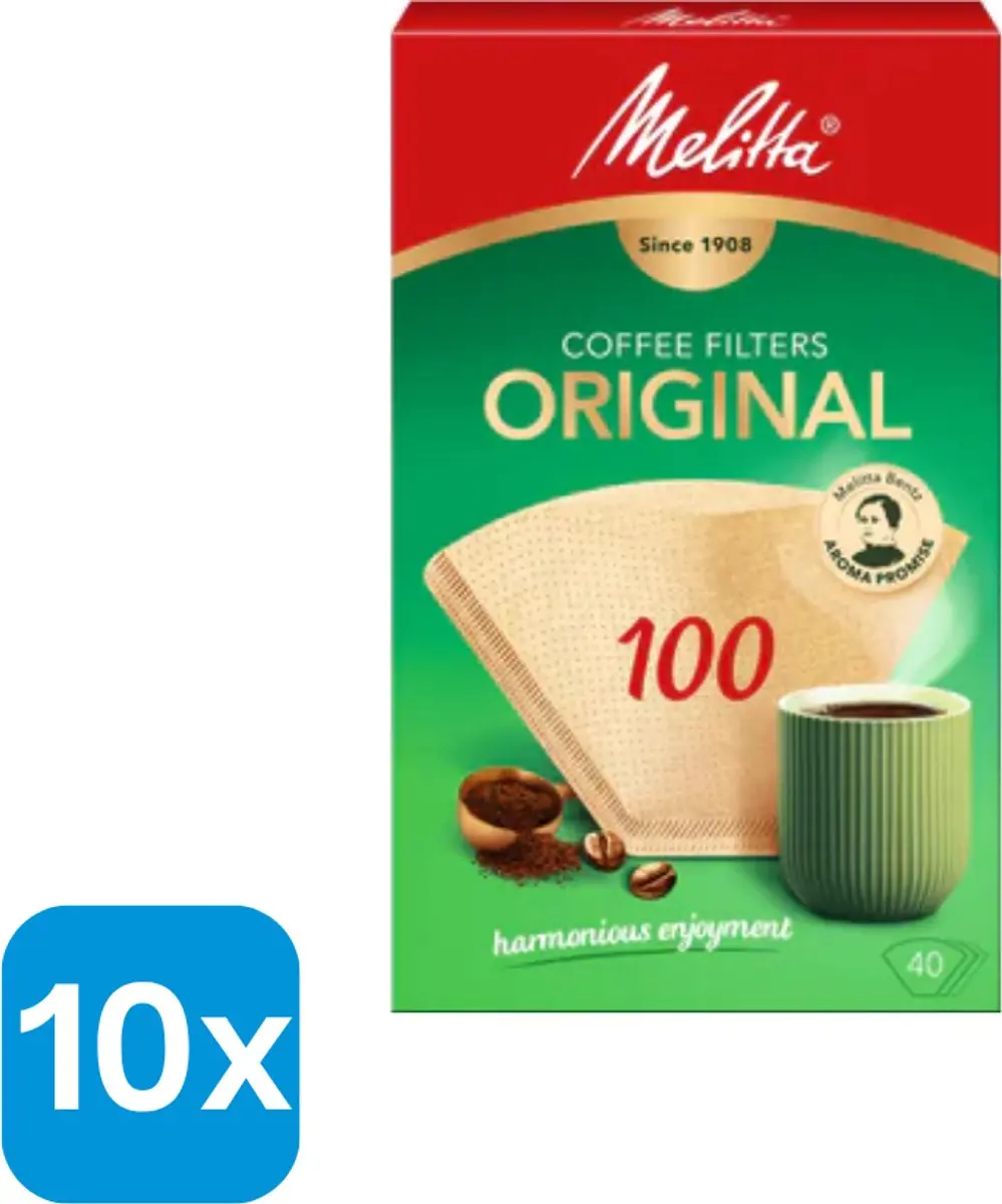Melitta Classic Filterzakjes 400 Stuks (10x40)
