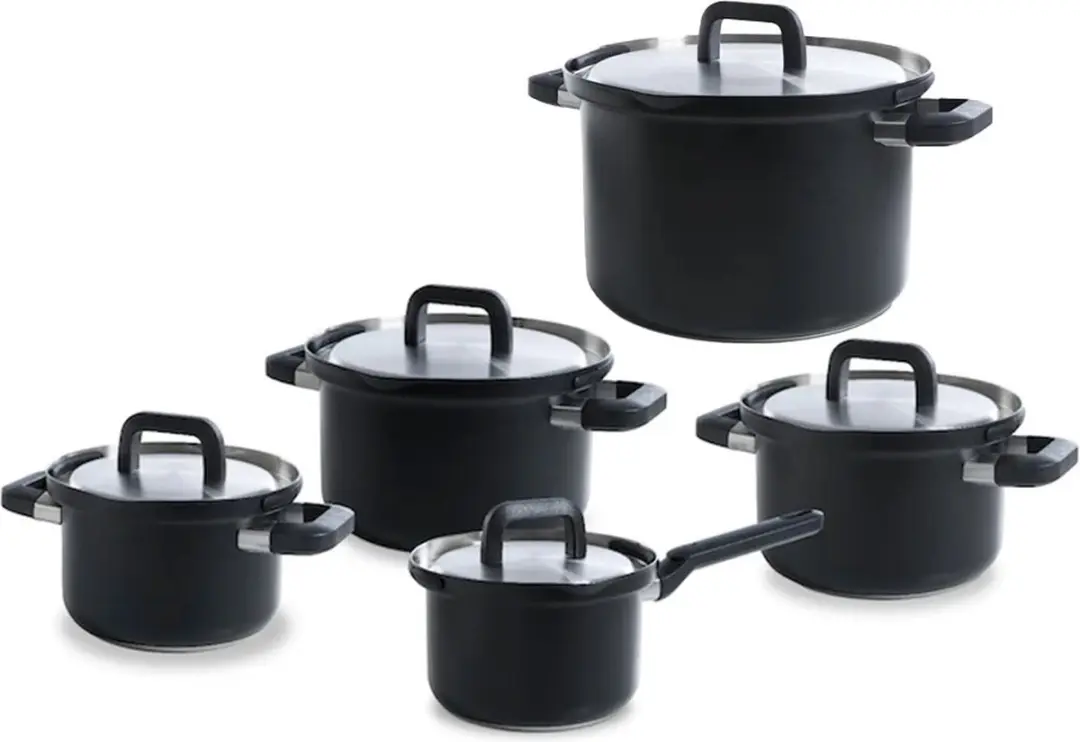 BK Flow Cool Black Pannenset 5-delig