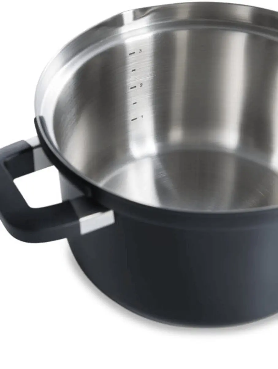 BK Flow Cool Black Pannenset 5-delig - 16/18/20/24cm Inductie RVS