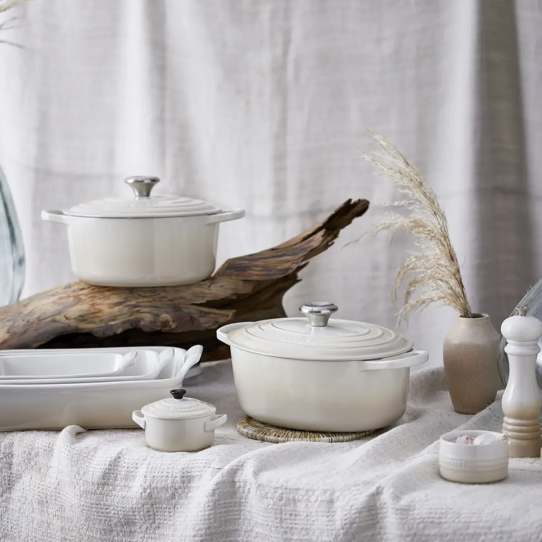 Le Creuset Signature Ovale Braadpan Meringue Ø31cm