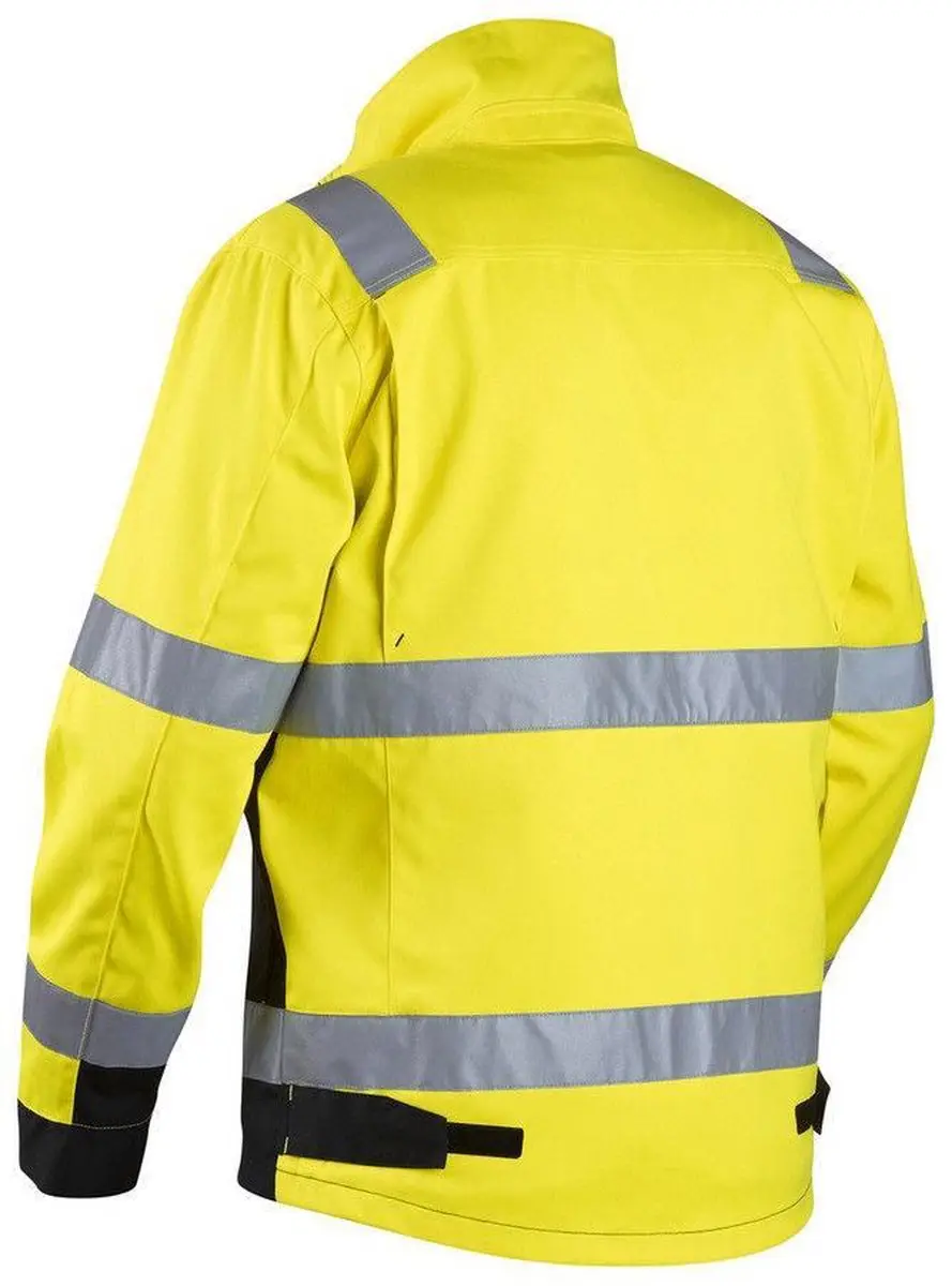 Blåkläder 4064-1811 Jack Ongevoerd High Vis Klasse 3 - Geel/Zwart M
