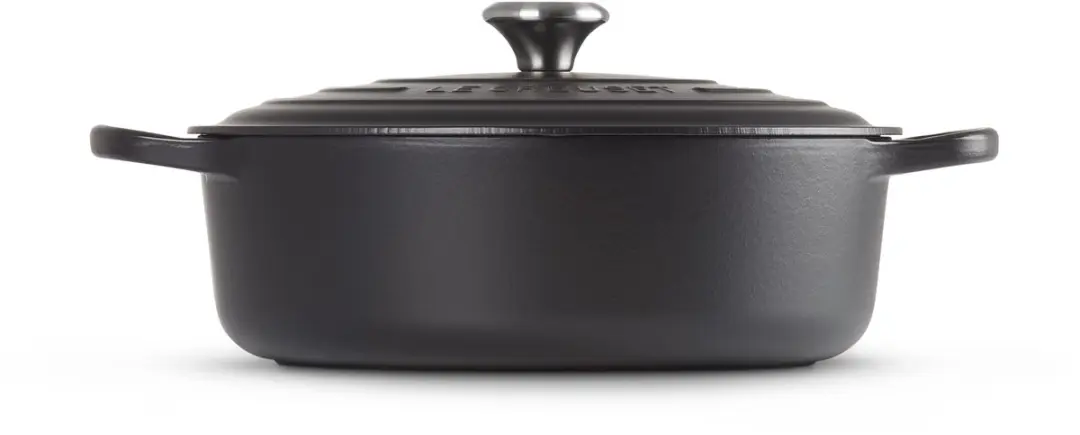 Le Creuset Signature Braadpan Mat Zwart Ø 30cm - 6,20L