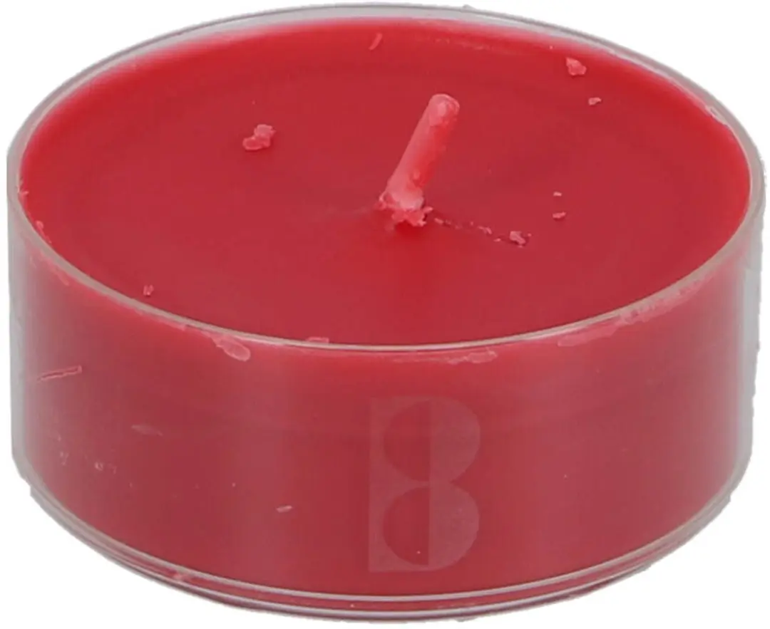 Bolsius Maxilichten True Scents Granaatappel Clearcup - 8 Stuks