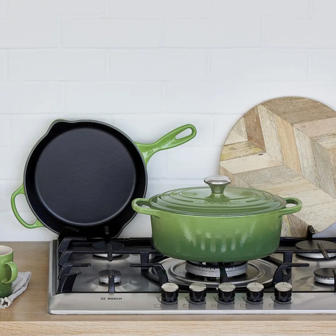 Le Creuset Signature Ovale Braadpan Bamboo Ø 29cm - 4,7L