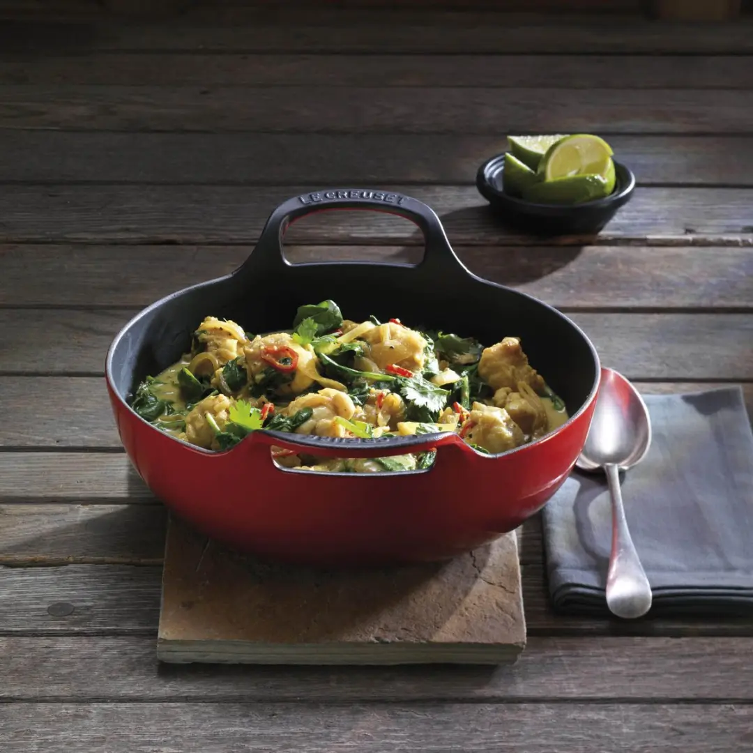 Le Creuset Balti-Pan Kersenrood 24cm - 2,7L