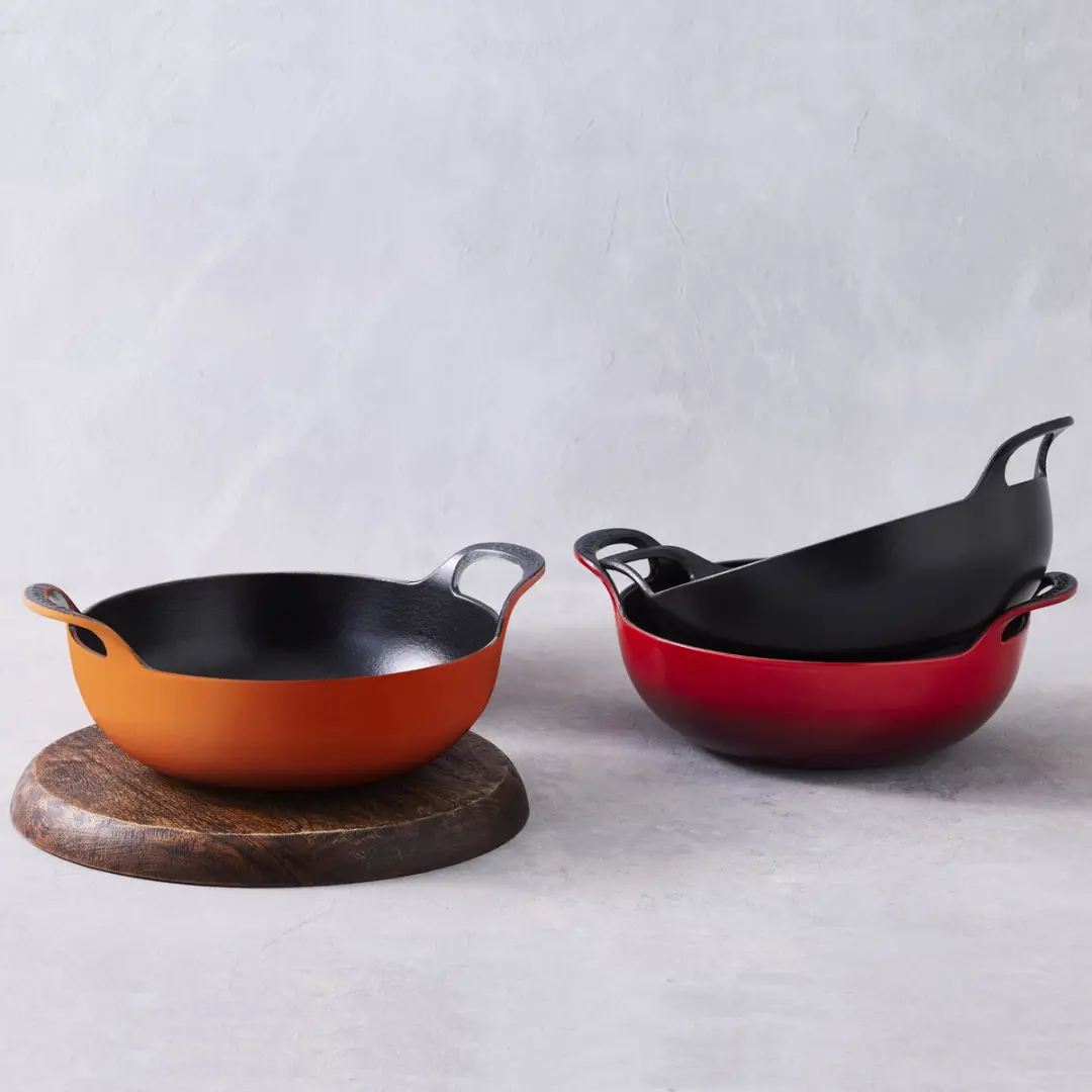 Le Creuset Balti-Pan Kersenrood 24cm - 2,7L