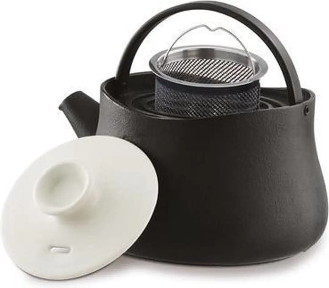Beka Tetsubin Theepot 18cm - 4 Kopjes - Zwart