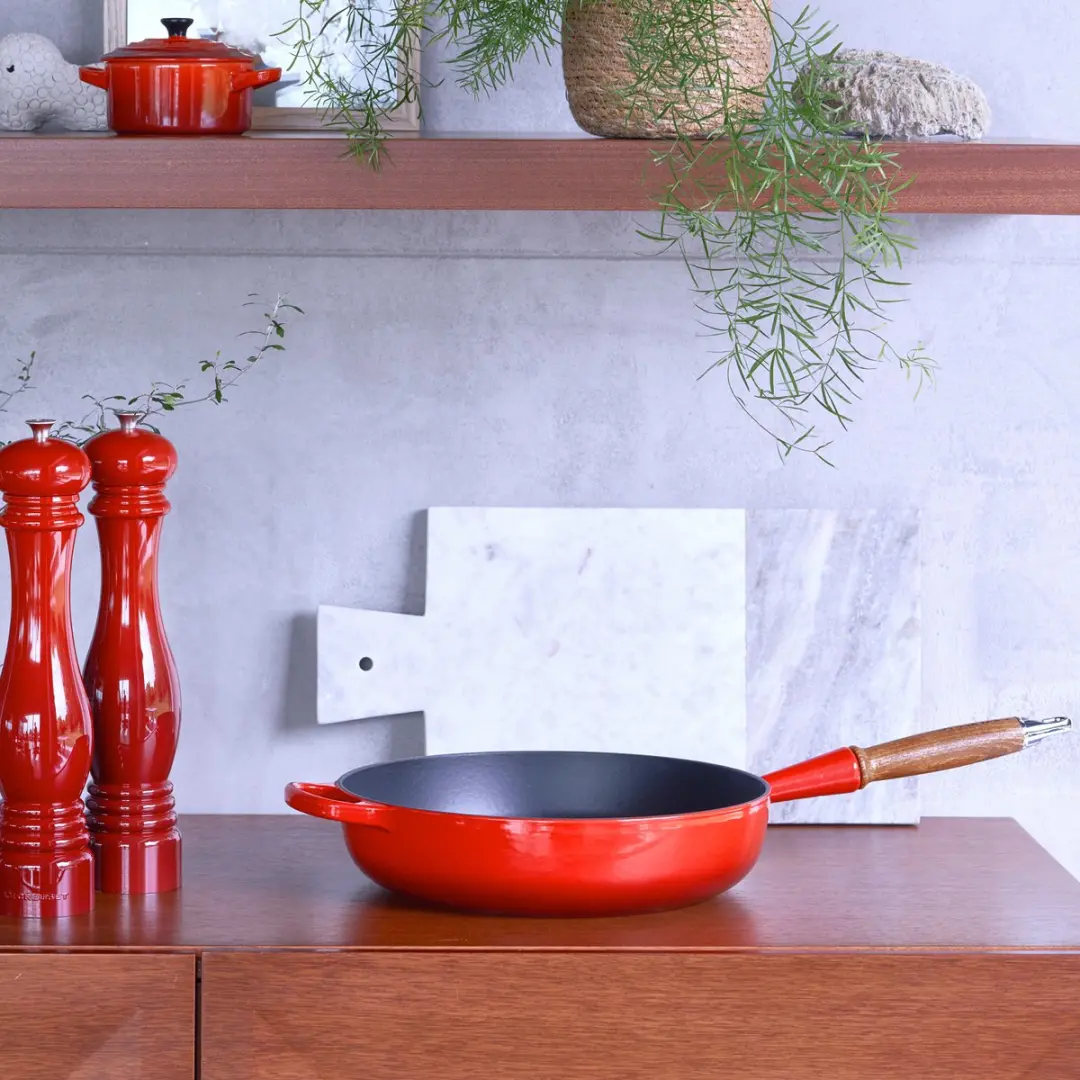 Le Creuset Signature Sauteerpan Kersenrood 28cm - 3,6L