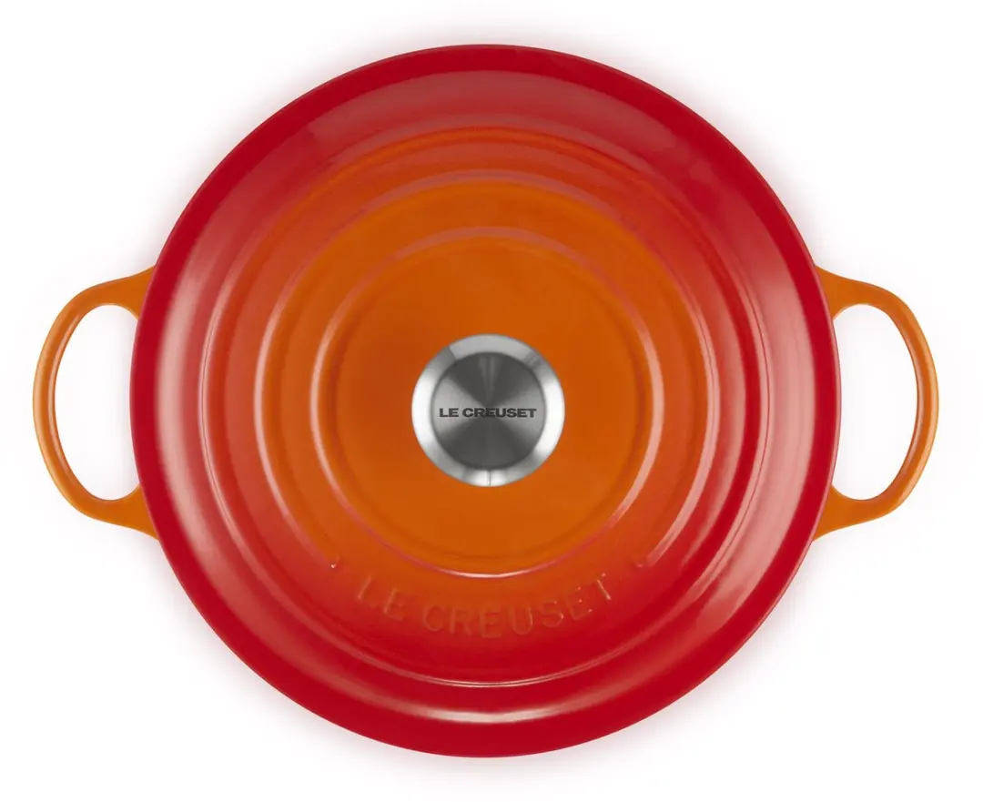 Le Creuset Signature Marmite Oranjerood 26cm - 4 Stuks