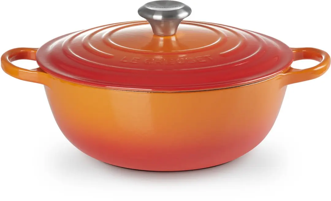 Le Creuset Signature Marmite Oranjerood 26cm - 4 Stuks