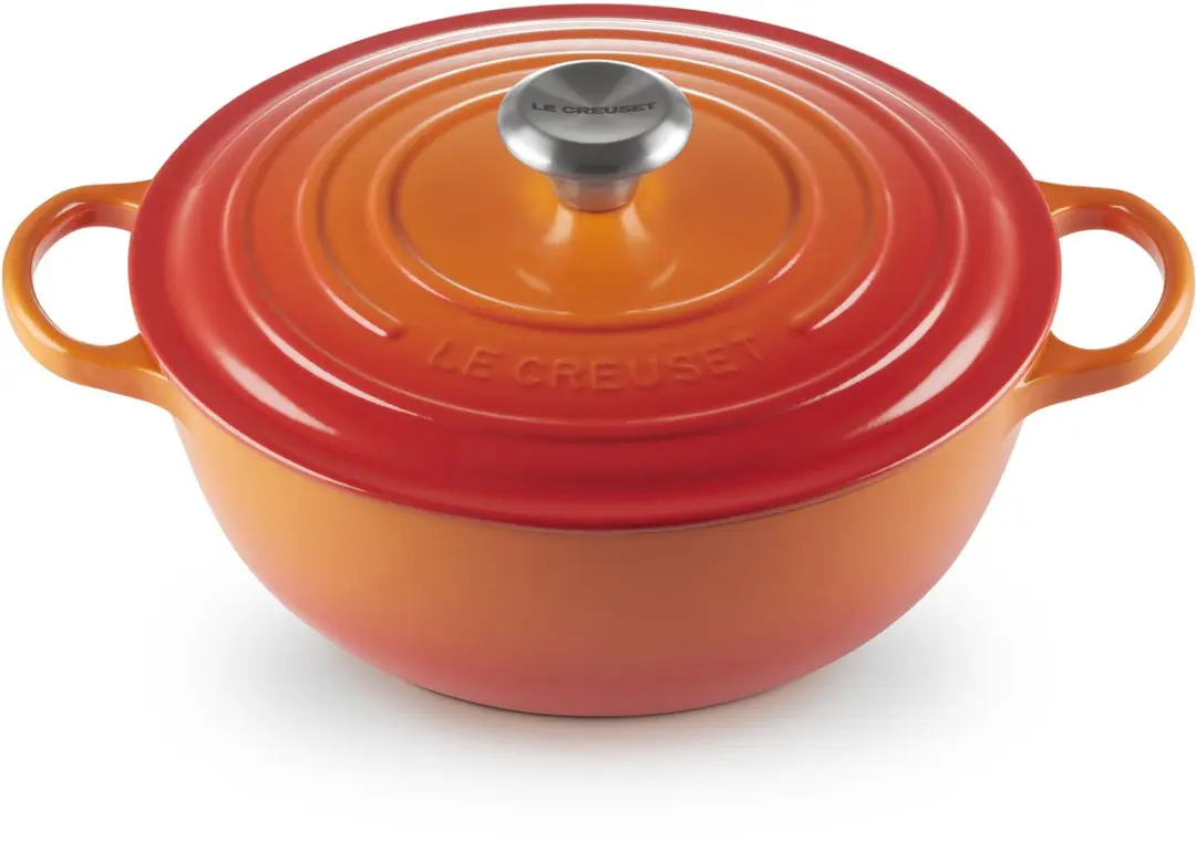 Le Creuset Signature Marmite Oranjerood 26cm - 4 Stuks
