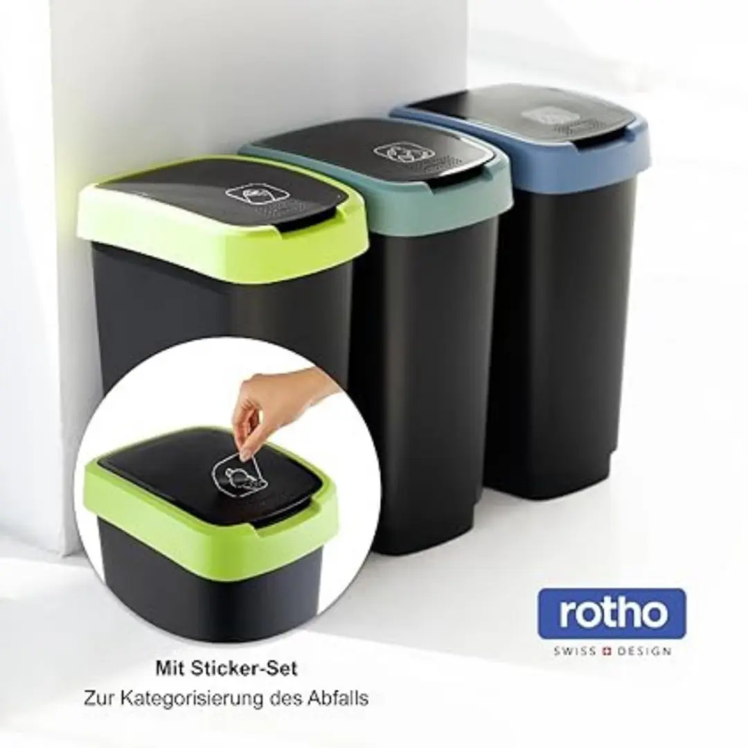 Rotho Salsa Prullenbak 50L - Antraciet