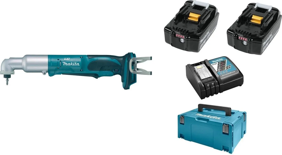 Makita DTL061RMJ Haakse Slagschroevendraaier - 2x 4.0Ah Accu