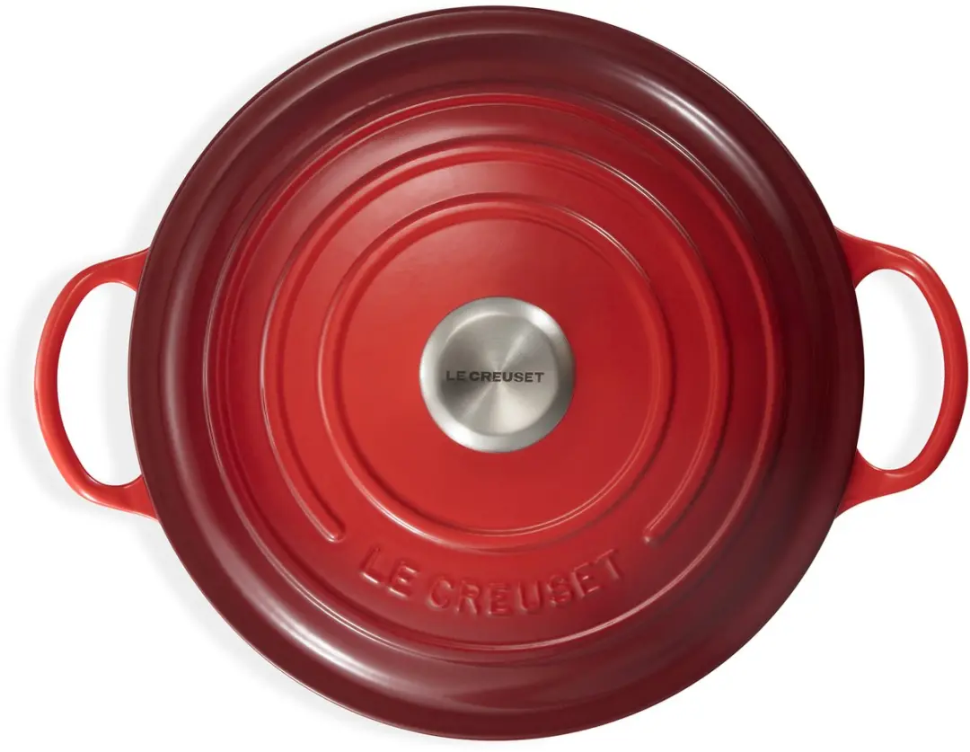 Le Creuset Signature Marmite Kersenrood 26cm - 4,1L - 3 Stuks