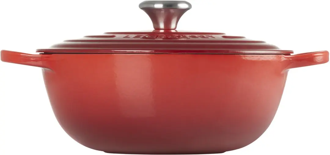 Le Creuset Signature Marmite Kersenrood 26cm - 4,1L - 3 Stuks