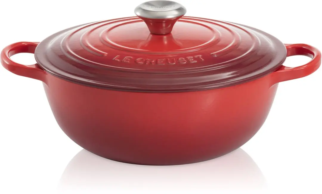 Le Creuset Signature Marmite Kersenrood 26cm - 4,1L - 3 Stuks