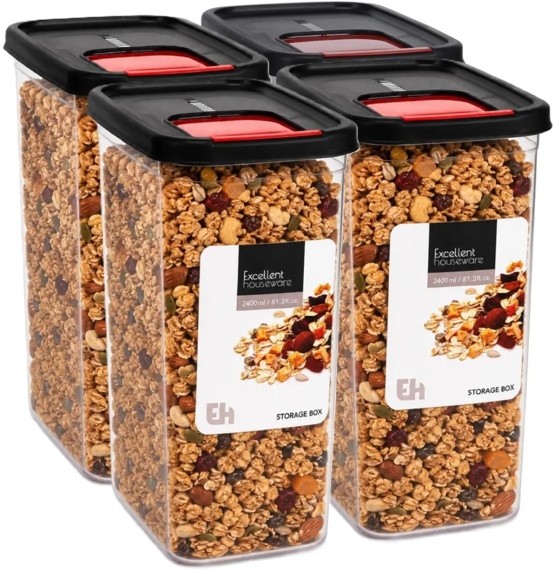 Excellent Houseware Voedselcontainer Strooibus 2400ml
