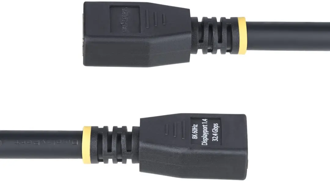 Startech 10F-DP14-EXTEND-CBL DisplayPort Verlengkabel 3m - 8K 60Hz/4K 144Hz - Zwart - afbeelding 6 van 6