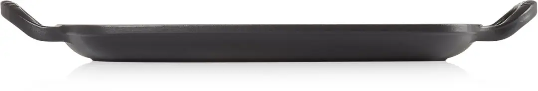 Le Creuset Signature Rechthoekige Grillplaat 27x30cm - Mat Zwart