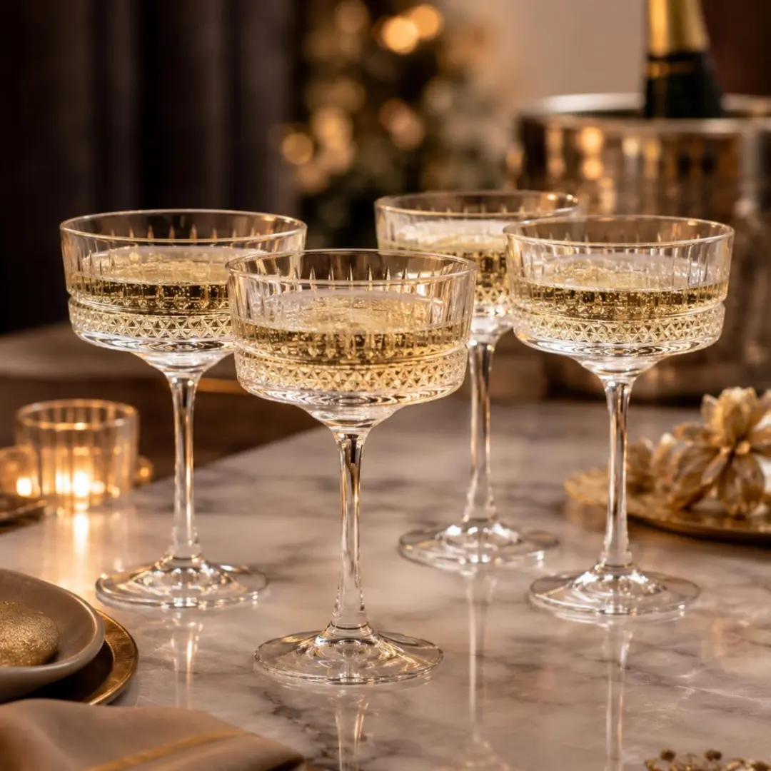 Pasabahce Elysia Champagneglazen 260ml - 12 Stuks