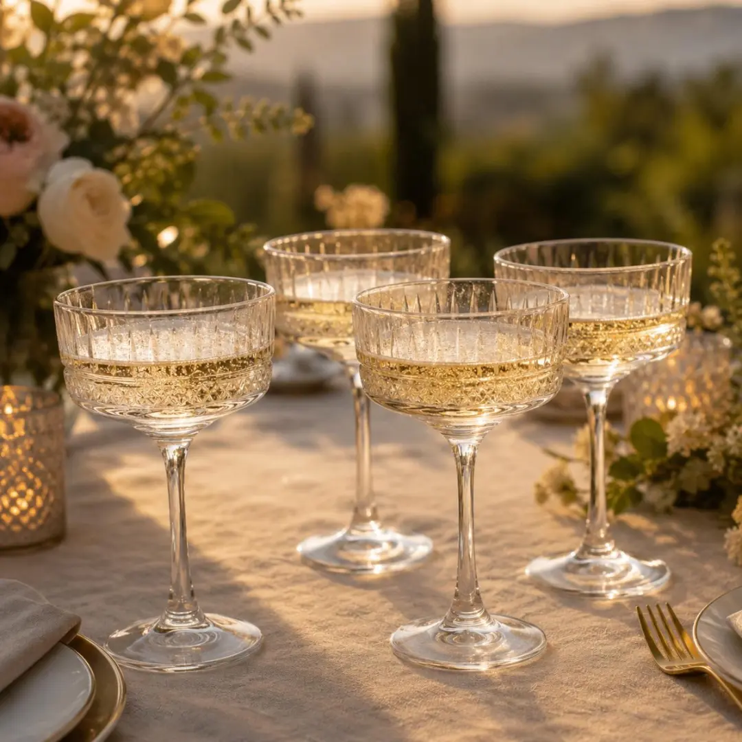 Pasabahce Elysia Champagneglazen 260ml - 12 Stuks