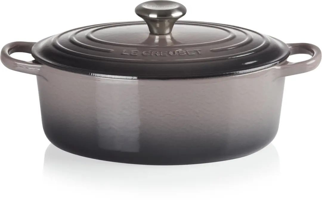 Le Creuset Signature Ovale Braadpan Flint 29cm - 4,7L
