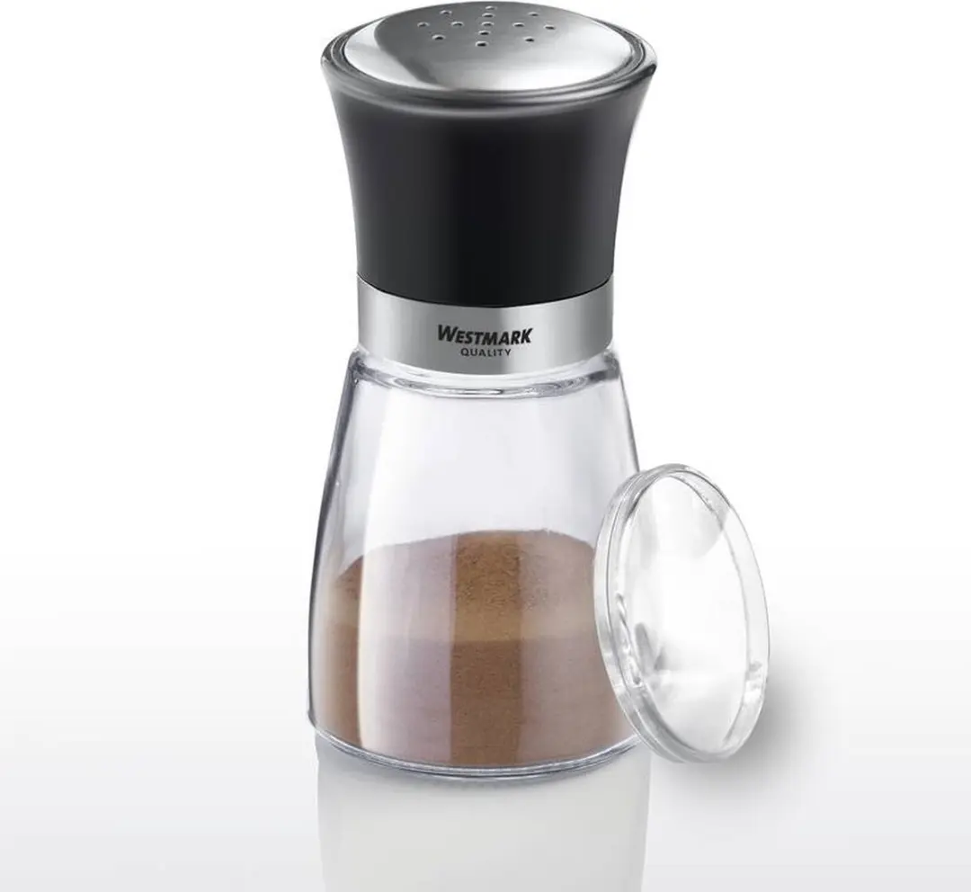 Westmark Kruidenstrooier Blacky - 0,04L - Ø6,8cm - Transparant