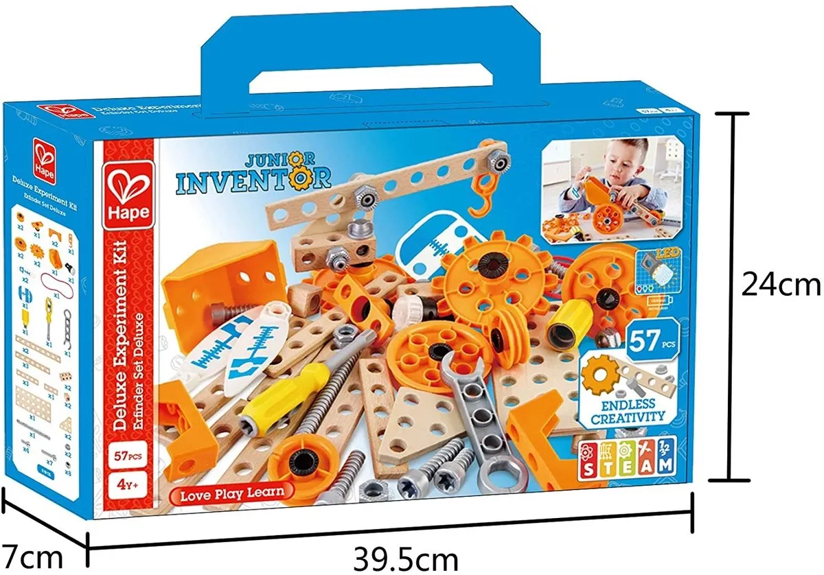 Hape Deluxe Experimentenset E3032 - Multicolor